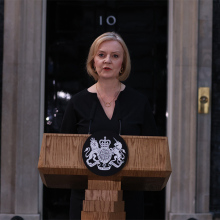 Η ομιλία της Λιζ Τρας στη Ντάουνινγκ Στριτ για τον θάνατο της βασίλισσας Ελισάβετ