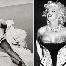 Η Μέριλιν Μονρόε σε σπάνιες ασπρόμαυρες φωτογραφίες του 1955