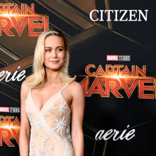 Η Μπρι Λάρσον με τατουαζ