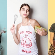 “Είμαι very χολοσκασμένη” 