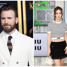 Chris Evans & Alba Baptista