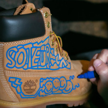 Timberland παπούτσι με σχέδιο soteur 