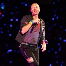 Ο Κρις Μάρτιν των Coldplay