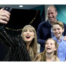 Τέιλορ Σουίφτ: Selfie με τον πρίγκιπα Γουίλιαμ και τα παιδιά του 