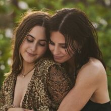 Η Κόρτνεϊ Κοξ με την κόρη της Κόκο Αρκέτ