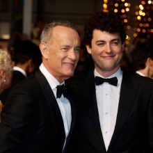 Ο Τομ Χανκς με τον γιο του Τρούμαν