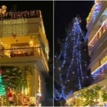 Χριστουγεννιάτικο beef..στη Λιβαδειά: Γείτονες δίνουν μάχη για τον πιο εντυπωσιακό στολισμό