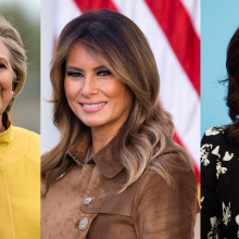 Hillary Clinton-Melania Trump-Michelle Obama ©EPA