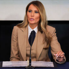 Μελάνια Τραμπ: Στο Καπιτώλιο για το νομοσχέδιο για την καταπολέμηση του revenge-porn