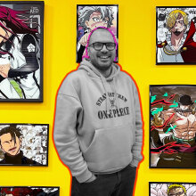 Sanuki | Anime Glass Painting