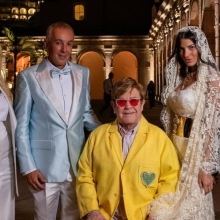 Η Άννα Βίσση με τον Έλτον Τζον