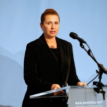 Η πρωθυπουργός της Δανίας, Μέτε Φρεντέρικσεν 