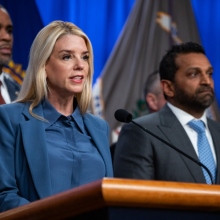 Η υπουργός Δικαιοσύνης των ΗΠΑ Παμ Μπόντι