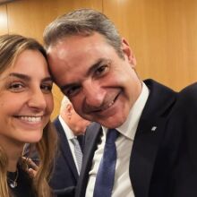 «Χρόνια πολλά αγάπη μου» - Η selfie του Κυριάκου Μητσοτάκη για τα γενέθλια της κόρης του, Σοφίας