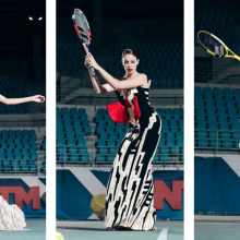 Η φωτογράφιση των μοντέλων του GNTM με θεματική tennis