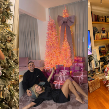 Πώς στόλισαν φέτος τα Χριστούγεννα οι Έλληνες celebrities τα σπίτια τους