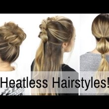 7 Days of Heatless Hairstyles!