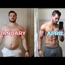 My 3 Month Body Transformation Time-lapse (202lbs-160lbs)