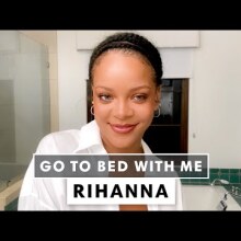 Rihanna's Nighttime Skincare Routine | Go To Bed With Me | Harper's BAZAAR