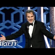 Joaquin Phoenix Drops F-Bombs in 'Joker' Speech at the Golden Globes