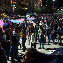 Πρόσφυγες στη Χίο