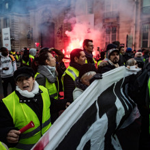 Διιαδήλωση - Κίτρινα γιλέκα - Γαλλία 