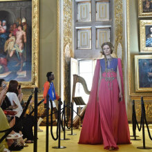 Επίδειξη της cruise συλλογής οίκου Gucci στο Παλάτσο Πίττι στη Φλωρεντία το 2017