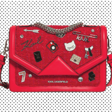 KARL LAGERFELD Τσαντάκι με pins €415