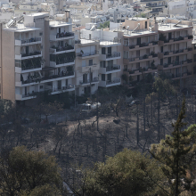 Φωτιά στον Υμηττό 