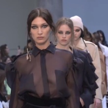 Bella Hadid @ Max Mara Fashion Show 2020/21