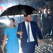 Ο πρίγκιπας Χάρι και η Μέγκαν Μαρκλ 