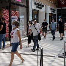 Άνθρωποι με μάσκα (EUROKINISSI)