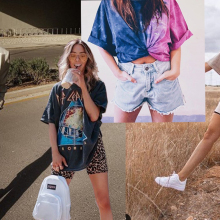 7 τρόποι να συνδυάσεις το oversized μπλουζάκι σου