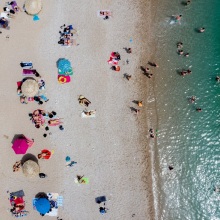 Παραλία - Ομπρέλες