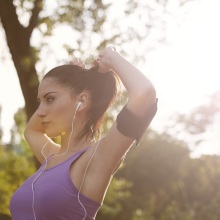 Γυναίκα που αθλείται