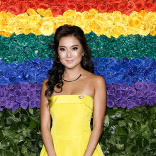 Άσλεϊ Παρκ, Αμερικανίδα ηθοποιός του Μπρόντγουεϊ που πρωταγωνιστεί στην τηλεοπτική σειρά του Netflix «Emily in Paris» 