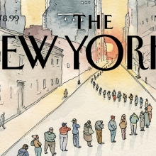 «America Line», το νέο εξώφυλλο του The New Yorker 
