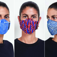 H Ιρέν Μαμφρεντός σχεδιάζει για την Kimalé τις πιο στιλάτες μάσκες της Αθήνας.