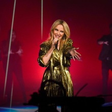 Η τραγουδίστρια Kylie Minogue