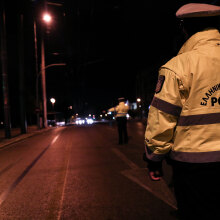 Μπλόκο της Αστυνομίας για την τήρηση του lockdown για τον κορωνοϊό