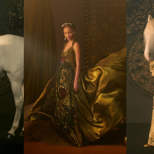 Μοντέλα με ρούχα από τη νέα συλλογή του Οίκου Dior SS21