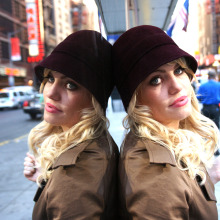 Η τραγουδίστρια Duffy στη Νέα Υόρκη