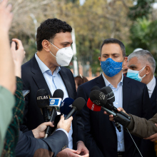 O Υπουργός Υγείας, Βασίλης Κικίλιας, ευχαρίστησε τη GameTech για τη δωρεά 