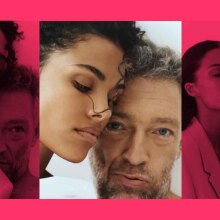 Vincent Cassel and Tina Kunakey
