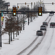 Τέξας - Χιόνια - Κύμα ψύχους 
