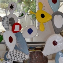 Διαμαντής Αϊδίνης, Ιsaac Newton. 2017, χαλκός και σίδηρος με λάδι