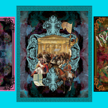 Μεταξωτά φουλάρια της Γεωργίας Νικοδήμου.