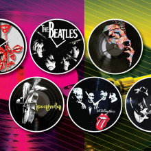 Youclockvinyls: Παλιά βινυλία γίνονται σούπερ ρολόγια τοίχου