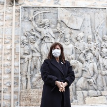 Η Πρόεδρος της Δημοκρατίας, Κατερίνα Σακελλαροπούλου