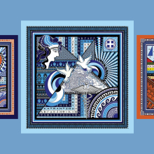 Τα μαντήλια της Προεδρίας της Δημοκρατίας τυπωμένα σε μετάξι στο Σουφλί 